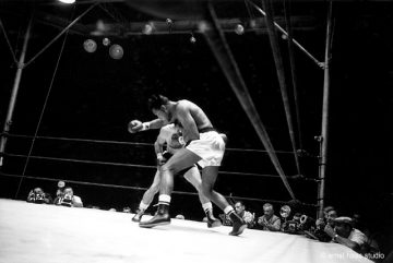 Sugar Ray Robinson vs Carmen Basilio, Madison Square Garden, New York, 1950s
