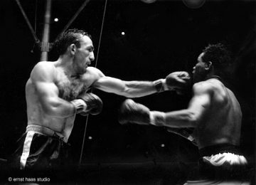 Sugar Ray Robinson vs Carmen Basilio, Madison Square Garden, New York, 1950s