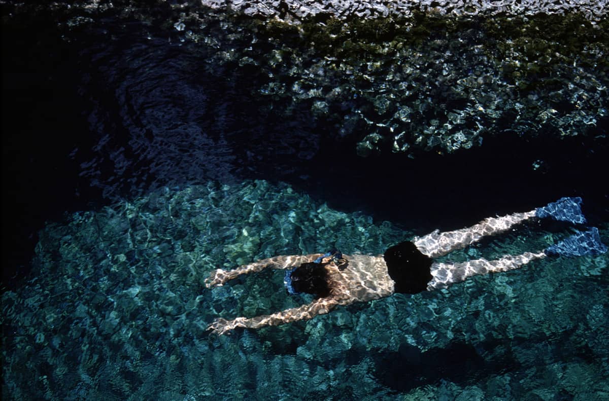 Swimmer, Greece 1972